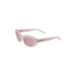 Women’s Casino Round Sunglasses in Milky Pink - Image 3
